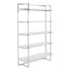 Reza Shelf - White/Chrome