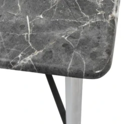 Paige Coffee Table - Black/Stainless Steel -LOVESE Furniture Shop 010126232 3 98204.1690296929.386.513