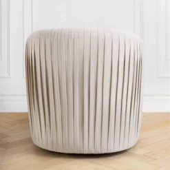 Aria Pleated Swivel Chair -LOVESE Furniture Shop 010447891 3 59335.1690275890.386.513