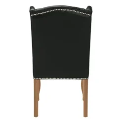 Archer Leather Dining Chair - Wash Oak -LOVESE Furniture Shop 013147272 3 96501.1690272336.386.513