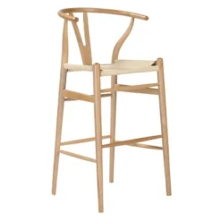 Tia Bar Stool - Natural/Natural -LOVESE Furniture Shop 013166076 14133.1690292079.386.513