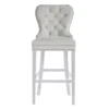 Charlotte Stool - High Gloss White