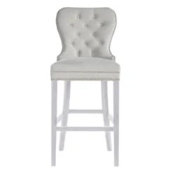 Charlotte Stool - High Gloss White