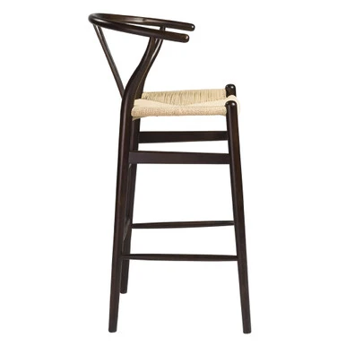 Tia Bar Stool - Walnut/Natural 2 Tia Bar Stool - Walnut/Natural - Image 2