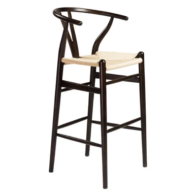 Tia Bar Stool - Walnut/Natural 7 Tia Bar Stool - Walnut/Natural - Image 7
