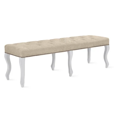 Archer Bench - High Gloss White 1 Archer Bench - High Gloss White