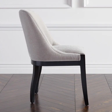 Lily Dining Chair - Matte Black 2 Lily Dining Chair - Matte Black - Image 2
