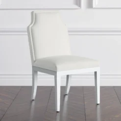 Jasmine Dining Chair - High Gloss White