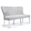 Charlotte Banquette - High Gloss White