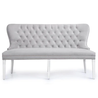 Charlotte Banquette - High Gloss White 3 Charlotte Banquette - High Gloss White - Image 3