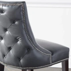 Versailles Leather Dining Chair - Espresso -LOVESE Furniture Shop 013598441 3 72620.1690272143.386.513