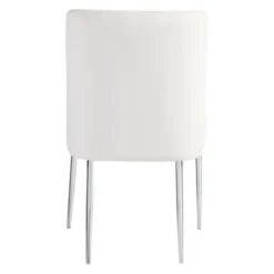 Elinor Dining Chair - Bright Nickel -LOVESE Furniture Shop 013809877 3 70534.1690279245.386.513