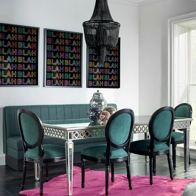 Camille Dining Chair - High Gloss Black 2 Camille Dining Chair - High Gloss Black - Image 2