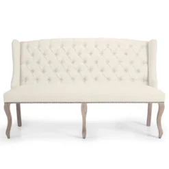 Archer Banquette - Wash Oak