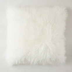 Mongolian Pillow 22" - White -LOVESE Furniture Shop 040025201 06848.1690268278.386.513
