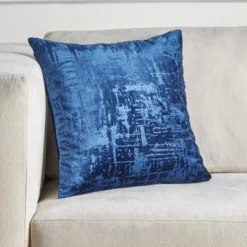 Odeon Pillow 20" - Sapphire