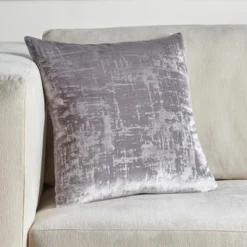 Odeon Pillow 20" - Silver