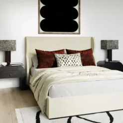 Jibriyah Tweed Bed 10 Jibriyah Tweed Bed -LOVESE Furniture Shop 600003532 rv1 08734.1690292137.386.513