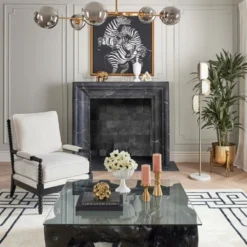 Spindle Chair - High Gloss Black -LOVESE Furniture Shop 810219859 rv2 86220.1690278036.386.513 1