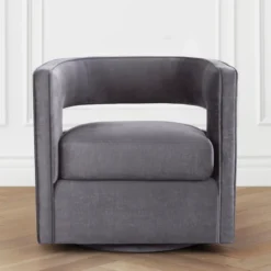 Lottie Swivel Chair -LOVESE Furniture Shop webimage 010100993 ALT2