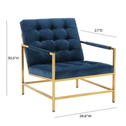 Van Accent Chair -LOVESE Furniture Shop webimage 010300441 DIM