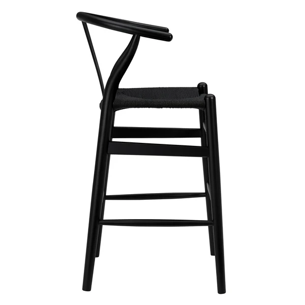 Tia Counter Stool - Black/Black 3 Tia Counter Stool - Black/Black - Image 3