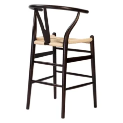Tia Counter Stool - Walnut/Natural 10 Tia Counter Stool - Walnut/Natural -LOVESE Furniture Shop webimage 013174865 3 jpg