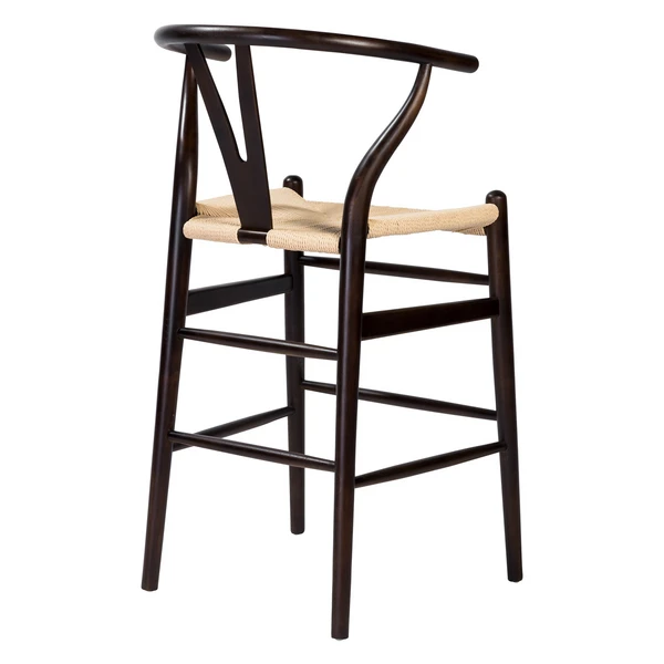 Tia Counter Stool - Walnut/Natural 4 Tia Counter Stool - Walnut/Natural - Image 4