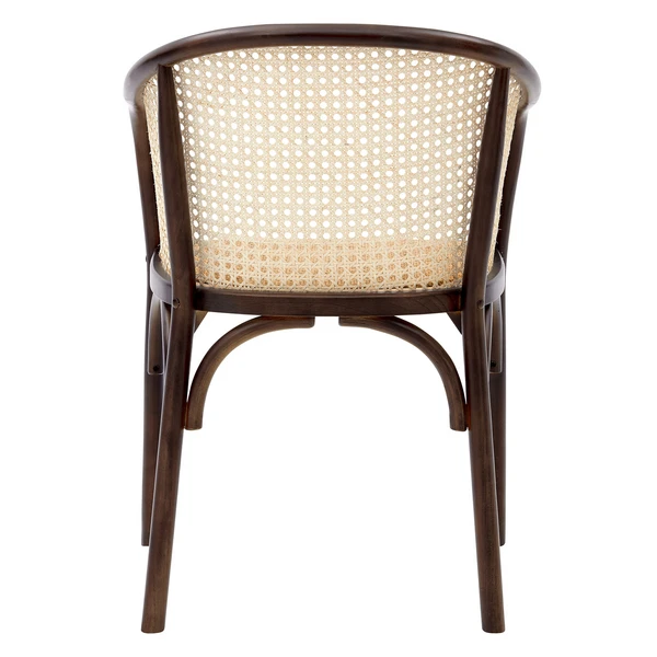 Flynn Armchair - Walnut/Rattan 5 Flynn Armchair - Walnut/Rattan - Image 5