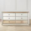 Omni Mirrored 6 Drawer Chest
