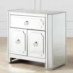 Simplicity Mirrored Nightstand -LOVESE Furniture Shop webimage 014916025 ALT
