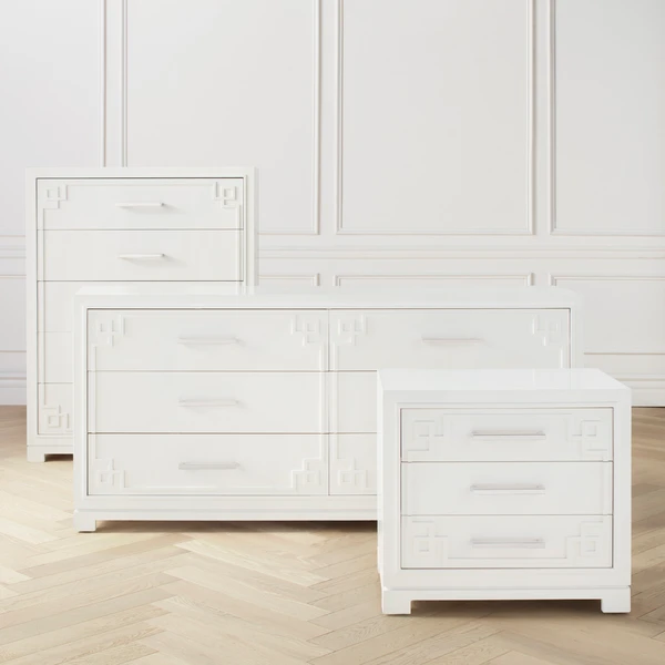 York 3 Drawer Nightstand 6 York 3 Drawer Nightstand - Image 6