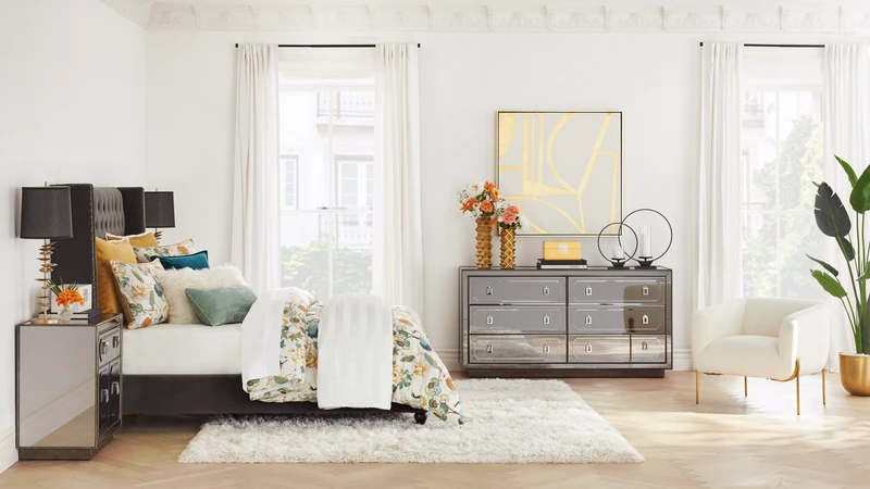 Orchids In Glass Bowl 1 Orchids In Glass Bowl