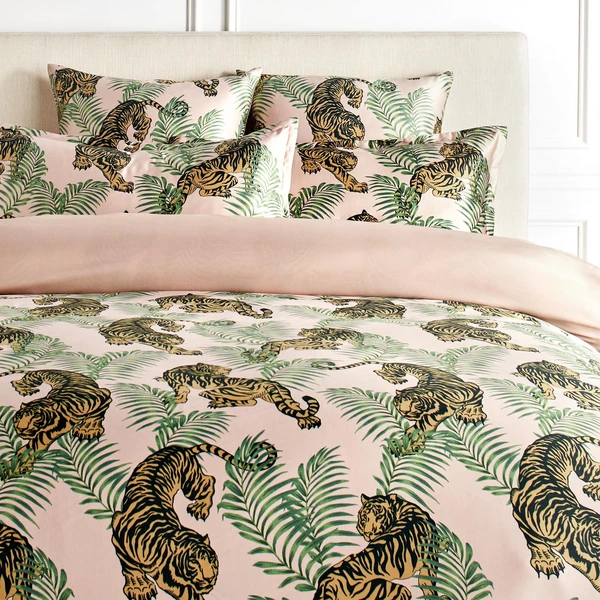 Tigress Bedding - Blush 1 Tigress Bedding - Blush