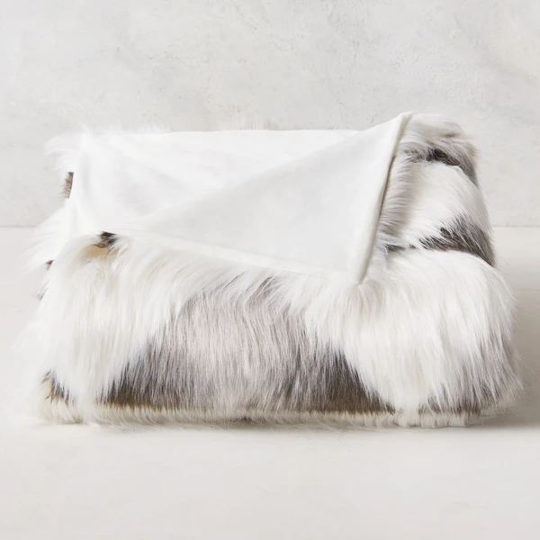 Peyton Throw - Grey 2 Peyton Throw - Grey - Image 2