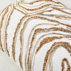 Marble Marvel Lumbar Pillow - Ivory -LOVESE Furniture Shop webimage 040175837 DTL