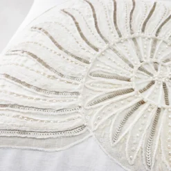 Artisanal Shell Pillow 20" - Pearl -LOVESE Furniture Shop webimage 040175847 DTL 1