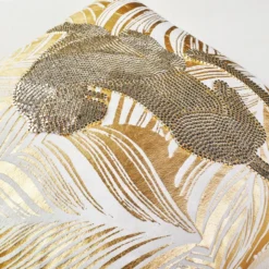 Mosaic Jaguar Pillow 20" - Gold -LOVESE Furniture Shop webimage 040175849 DTL 1
