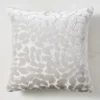 Botanical Pillow 20" - Silver