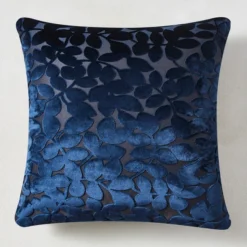 Botanical Pillow 20" - Navy
