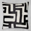 Nikki Chu - Mandala Pillow 22" - Black