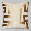 Nikki Chu - Mandala Pillow 22" - Gold