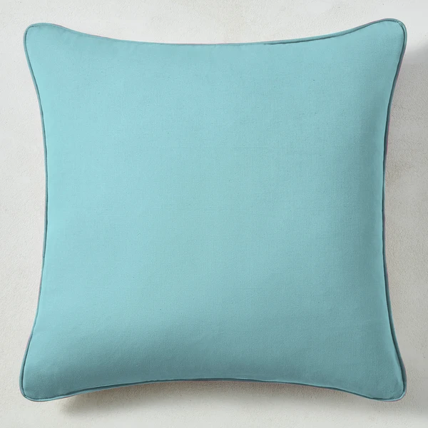 Jungle Queen Pillow 22" - Cerulean 2 Jungle Queen Pillow 22" - Cerulean - Image 2