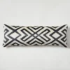 Nikki Chu - Kenya Lumbar Pillow - Charcoal