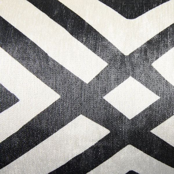 Nikki Chu - Kenya Lumbar Pillow - Charcoal 4 Nikki Chu - Kenya Lumbar Pillow - Charcoal - Image 4