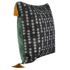 Claire Pillow 22" - Aqua -LOVESE Furniture Shop webimage 040289251 SIDE 1