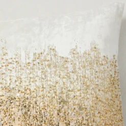Joie De Vivre Lumbar Pillow - Gold -LOVESE Furniture Shop webimage 040666103 DTL1 1