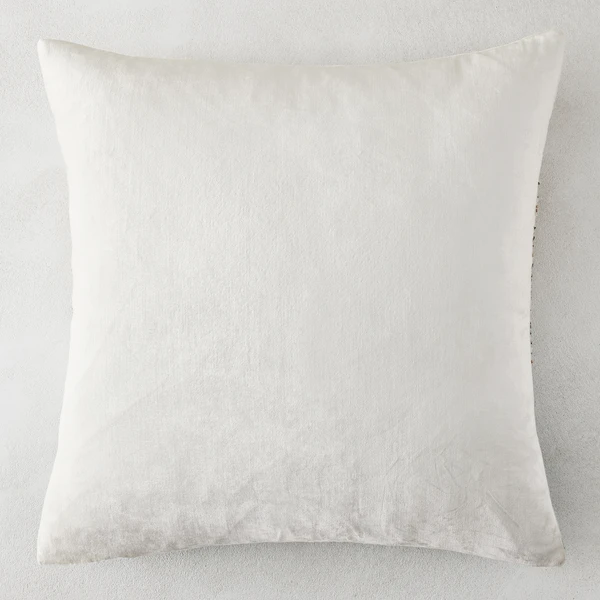 Joie De Vivre Pillow 22" - Aqua 2 Joie De Vivre Pillow 22" - Aqua - Image 2