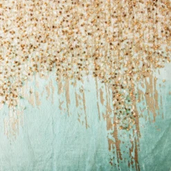 Joie De Vivre Pillow 22" - Aqua 5 Joie De Vivre Pillow 22" - Aqua -LOVESE Furniture Shop webimage 040855655 DTL