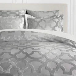 Edessa Bedding - Silver